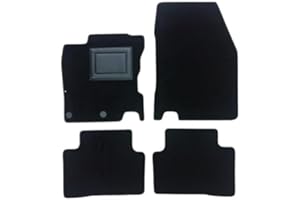 OFFICINE MILANO IL TUO STILE IN AUTO. 4 Tappetini Auto per Nissan Qashqai dal 2014 al 2021 in Moquette Su Misura OFFICINEMILANO. 2 Anteriori+2 Posteriori. Sistema di Fissaggio Compatibile con l'Originale. Battitacco.