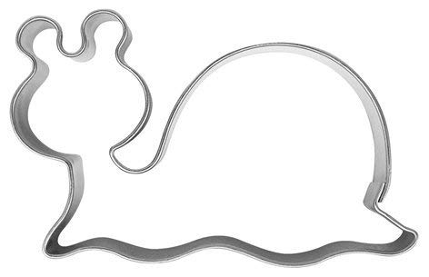 Ausstechform Ausstecher Schnecke, 6cm, Edelstahl