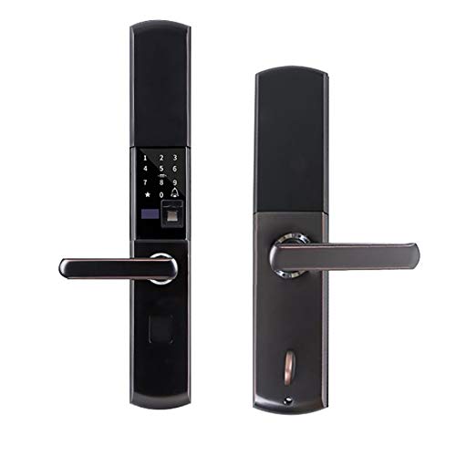 Preisvergleich Produktbild FENGWUTANG Fingerabdruck Türschloss biometrische Touchpad Tastatur digital Intelligente Elektronisches Schloss mit 2 Stück RF Karten für den Hauseintritt / Hotel / Schlafsaal