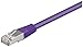 Produktbild Goobay CAT5e SFTP Netzwerkkabel (2x RJ45, 0,25m) violett