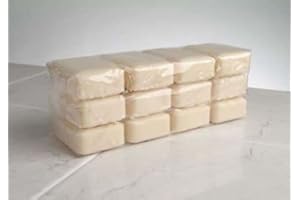 ELM VALLEY SOAPS Household/Laundry Buttermilk White Soap 12 x 70g Bars *Made In Yorkshire*