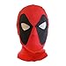 Produktbild Footprintse Halloween;Halloween blu ray;Halloween 2 Coole Männer Deadpool Masken Halloween Kostüm Cosplay Kopfbedeckungen Vollgesichtsmaske-Farbe: rot & schwarz