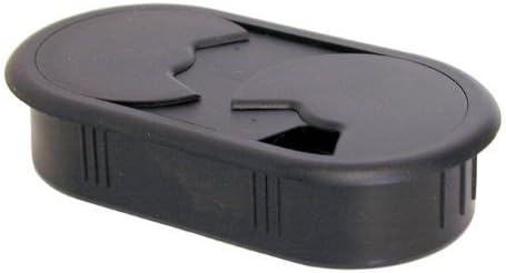 Custom Accents Oval Grommet Black by Custom Accents