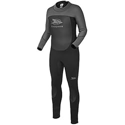 Trespass Diver 5MM Full Traje de buceo, Hombre, Negro (BLK), XXL
