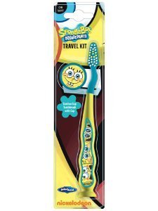 Higiene Dental y Tiritas SD0073 - Cepillo de dientes con tapa Bob Esponja