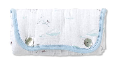 aden + anais 100% Cotton Muslin Portable Changing Pad, Liam The Brave, Dogs