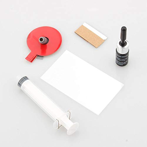 Yosoo Kit Ripara Vetro Parabrezza per Auto con Resina per Riparazione Ripristino Vetri Attrezzi Fai Da Te