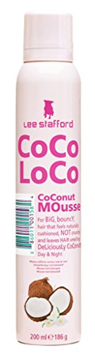 Lee Stafford Coco Loco Coconut Mousse For Curly Hair 200ml Coconut Scent