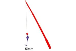 COOLMP Lot de 6 - Canne pêche à la Ligne 59cm