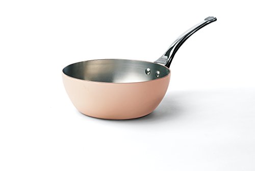 DeBuyer 6236.24 Sauteuse, Kupfer, braun, 27,9 x 20,1 x 10,9 cm - 2