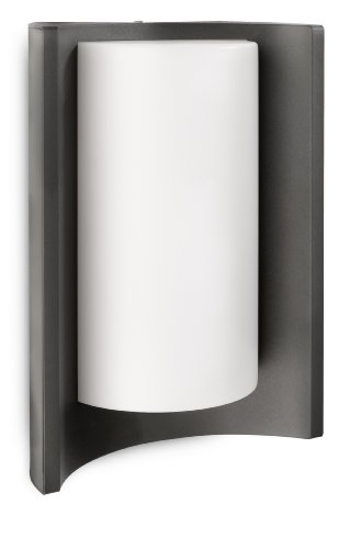 Philips myGarden Wandaussenleuchte Meander, 20W energiesparend, anthrazit, 164049316