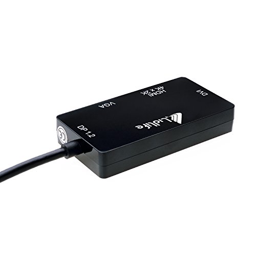 DisplayPort Adapter Lidlife M0401 Multifunktions DisplayPort 1.2 bis HDMI / DVI / VGA Kabel Adapter Konverter Unterstützung 4K Auflösung über HDMI und DVI - 5