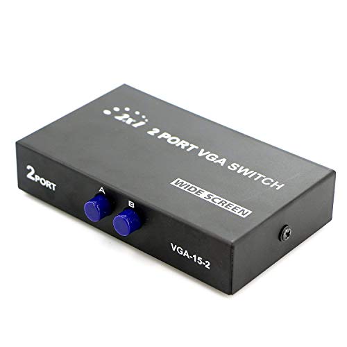 Pruthvik™ 2 Port Manual VGA Splitter for PCs (Black) RS.329 (93.00% Off) - Amazon Pruthvik™ 2 Port Manual VGA Splitter for PCs (Black) RS.329 (93.00% Off) - Amazon