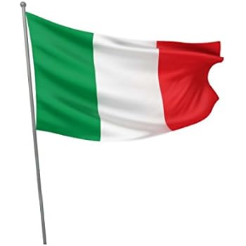 BANDIERA ITALIA CM. 100x150 IN PERLON LANA
