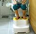 Corron Baby Step Stool - Non-slip Panda Step (Yellow)