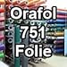 Produktbild Oracal 751 - Orafol Folie 5m (Laufmeter) freie Farbwahl 118 glänzende Farben in 4 Größen, 63 cm Folienhöhe rot