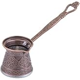 Kosovo 4 Zamak Cast Coffee Pot Copper Color for 3-4 Persons