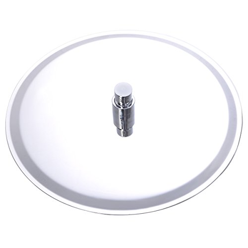 Duschkopf Kopfbrause Regenwald Brausekopf Regendusche poliert Regenbrause Armatur Edelstahl (30cm) - 3