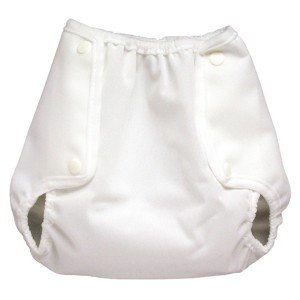 Popolini Vento Nappy Cover Medium White