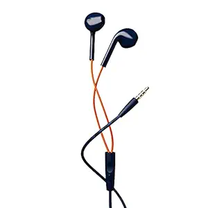 boAt Bassheads 105 in-Ear Wired Headset(Blue)