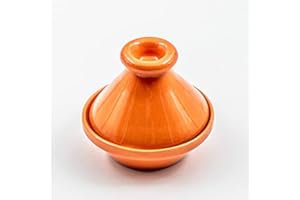 YODECO Mini Tajine Uni Orange – D 9 cm