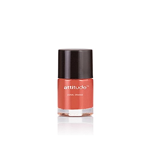 Attitude Nail Enamel(Coral Orange)