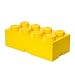 Produktbild LEGO Aufbewahrungsstein, 8 Noppen, Stapelbare Aufbewahrungsbox, 12 l, gelb
