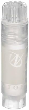 Wheaton W985902 Polypropylene Conical 2mL CryoElite Cryogenic Freestanding Vial, with Writing Patch and Internal Threaded Natural Cap (Case of 1000)