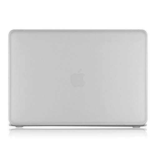 kwmobile Hardcase Laptop Hülle für Apple MacBook 12″ – Matt Transparent dünne gummierte Schutzhülle Cover Case Tasche - 2