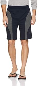 Jockey9411 Men's Super Combed Cotton Rich Straight Fit Solid Shorts with Side Pockets