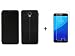 Produktbild Oukitel K6000 Plus Hülle Schwarz, Frlife | Bookstyle Handyhülle Premium PU-Leder klapptasche Case Brieftasche Etui Schutz Hülle für Oukitel K6000 Plus + Hartglas Panzerglas für Oukitel K6000 Plus Displayschutzglas Tempered Glass Panzerglas Display Schutz Folie 9H Schutzglas Glasfolie