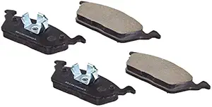 UNO MINDA BR1902 Brake Pad Front for Linea/Punto Type II (Set of 4)