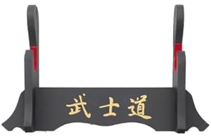 REPLIKSWORD Support Double Katana Presentoir Epee Sabre (Katana et Fourreau)