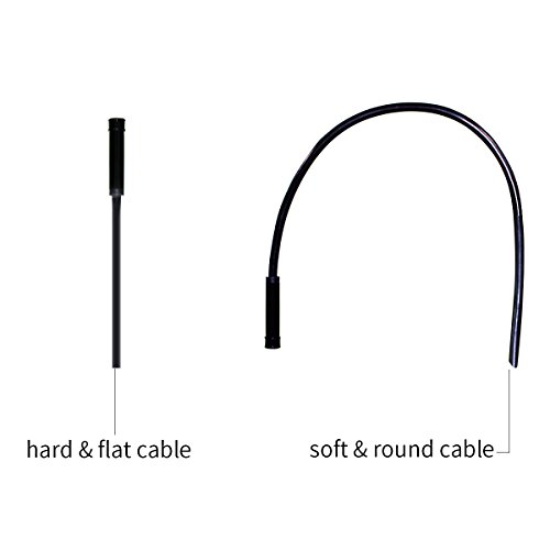 Crenova iScope 2 in 1 2.0 Megapixel CMOS HD Micro USB Type-C Endoscope Waterproof Handheld Borescope Digital Inspection Camera Snake Camera For Mac/Windows System Android Smartphone with 4 Meters Cable