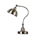 Produktbild DGF Retro Metall Schreibtischlampe Nachttischlampe Einstellbare Knopf Design Leselampe Student Augenschutz Tischlampe FGD (Farbe : Green Bronze-Push Button Switch)