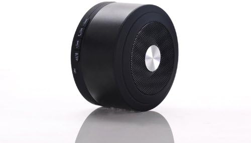 KINGDO Wireless Mini Portable Bluetooth Stereo Speaker Support TF card/Micro SD Card Enhanced Bass Built-in Mic 3.5 mm Audio (black)