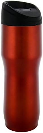 Top Quality Travel Mug Vacuum Insulated Double Walled and Leakproof for any Hot and Cold Drink (480 ml, 16 oz) (Red)