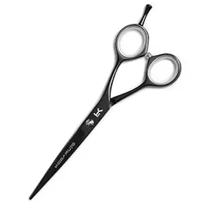 VERY SHARP Japanese Black Cobalt Professional Hairdressing Barber Scissors & Shears (6 inch)