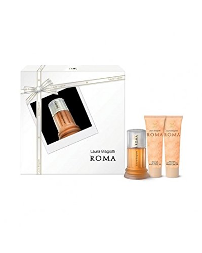 Laura Biagiotti Roma Eau De Toilette 50 ml Body Lotion 50 ml and Shower Gel Gift Set 50 ml