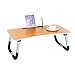 Produktbild LFF- Klapp Notebook Laptop Schreibtisch mit Kartensteckplatz Faltbare Mehrzweck Kleine Abendessen Schreibtisch 60X40X27cm