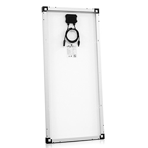 Offgridtec Mono Solarpanel – Solarmodul Solarzelle Photovoltaik, 100 W, 12 V, 001245 - 2