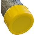 48.3mm Yellow Scaffold Tube Plastic Protection Safety Ends Caps Stoppers by Lifeswonderful (50)