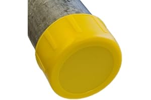 48.3mm Yellow Scaffold Tube Plastic Protection Safety Ends Caps Stoppers by Lifeswonderful (20)