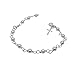 White Pearl Christening Bracelet with Cross