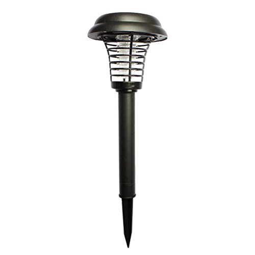 Insektenvernichter Solarbetriebene, Solar LED Outdoor Lampe, 2 in 1 Mückenvernichter und Garten-Leuchte, IP64 Wasserdicht Bug Zapper Garten-Licht Insektenlampe ohne Chemie Für Terrasse, Hof von Zuoao - 9
