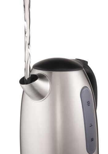 Tefal KI 170D Wasserkocher Edelstahl, 2400 Watt, 1.7 L, Anti-Kalkfilter, kabellos, edelstahl / schwarz - 5