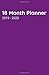 Produktbild 18 Month Planner: Business, Personal or Social; This Purple Power Weekly Schedule Help Keep Your Homework, Meetings, or Engagements in One Place to ... (18 Month Plans Goals Wins Planner, Band 10)
