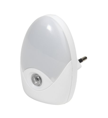 Vivanco LED Nachtlicht mit Dämmerungssensor, NL 3LED, weiß