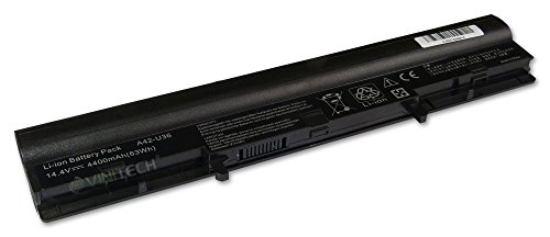 Vinitech Akku für Asus U36SD-A1 Serie, U36SD-DH51 Serie, U36SD-XH71 Serie, U36SG Serie, U44 Serie, U44S Serie, U44SG Serie, U82 Serie, U82U Serie, U84 Serie, U84S Serie, U84SG Serie, X32 Serie, X32U Serie 14,4 / 14,8 Volt 4400mAh