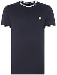 Fred Perry Fp Twin Tipped, Camiseta para Hombre